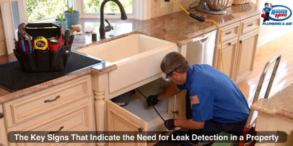 leak detection in a property