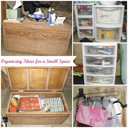 Getting organized in a small space