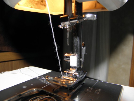 broken sewing machine needle