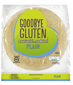 Goodbye Gluten Plain Wraps