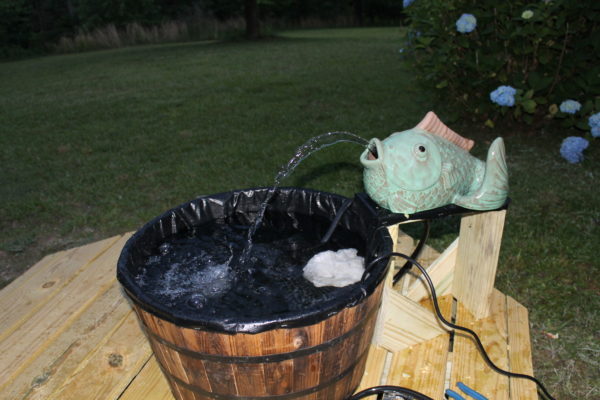 smart pond fountain project