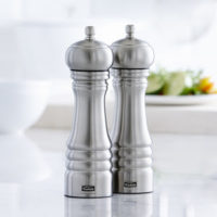 Stainless Steel Salt and Pepper Grinders Product #071360 MSRP $119.99